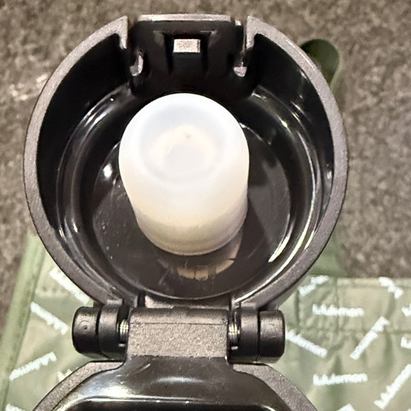 Lululemon Black 16 oz Take a Moment Water Bottle with Tote - Picture 13 of 16